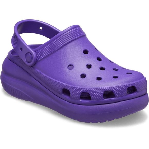 Crocs Classic Crush 207521-518 Unisex Neon Purple Comfort Clog Size US 13 SM88 - Picture 2 of 5